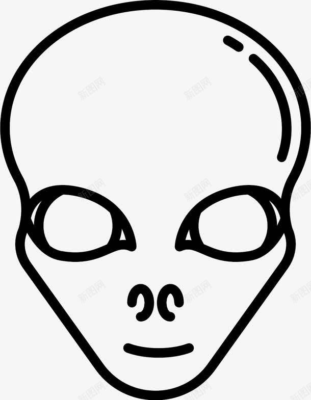 外星头Spaceicons图标png_新图网 https://ixintu.com extraterrestrial head 外星 头