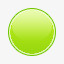 绿色圆应用图标图标