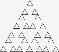 三角形基本形状素材