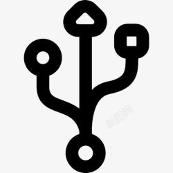 通用连接通用端口标志图标高清图片