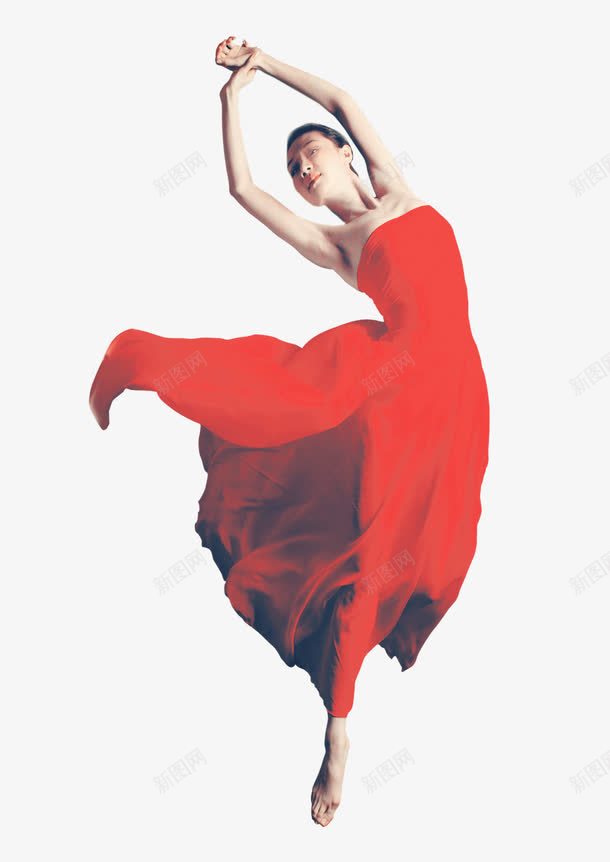 舞者png免抠素材_新图网 https://ixintu.com 穿红裙的舞者 舞者 舞者图片