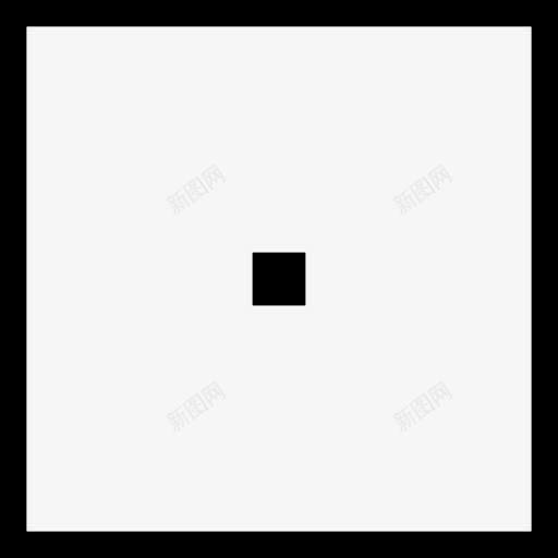 在一个更大的方形小形勾勒出一个图标png_新图网 https://ixintu.com 大的 小的 平方 形状 接口 标志 正方形 符号