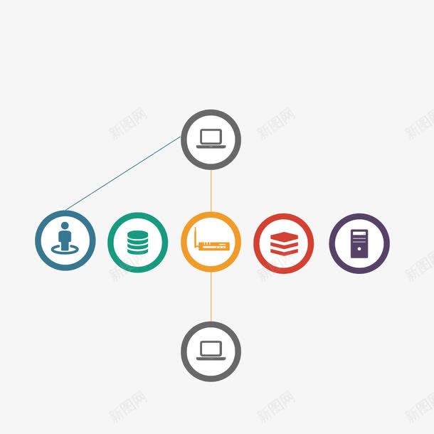 分支图圆形边框png免抠素材_新图网 https://ixintu.com 分支图边框 圆形边框 矢量圆形边框