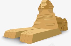 埃及狮身人面像图标素材
