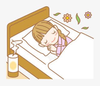 人物睡觉png免抠素材_新图网 https://ixintu.com 人物 卡通 可爱 女孩