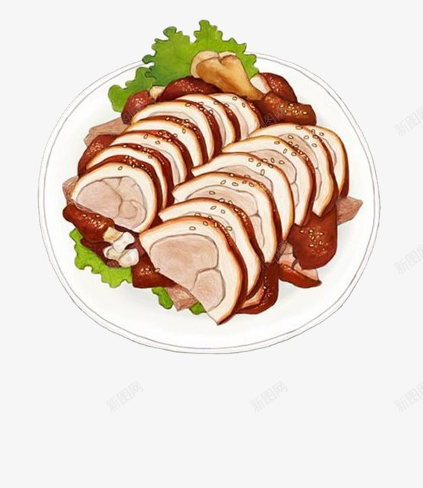 盘装牛肉png免抠素材_新图网 https://ixintu.com png 卡通 手绘 散装 牛肉 荤食