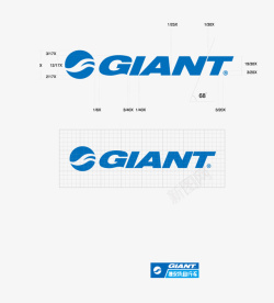 捷安特logoGiant矢量图图标高清图片