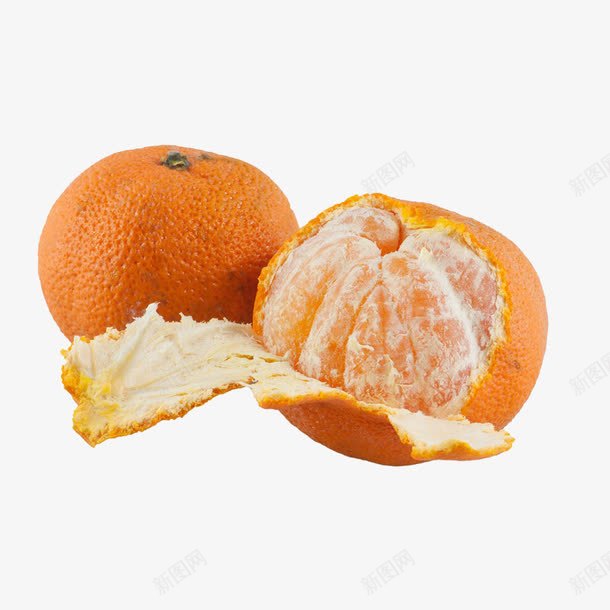 剥开的新鲜橘子png免抠素材_新图网 https://ixintu.com 剥开 新鲜 果肉 柑橘 橘子