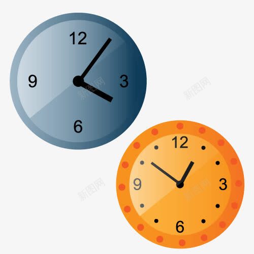 时间png免抠素材_新图网 https://ixintu.com 分针 指针 数字 时针 时钟 钟表