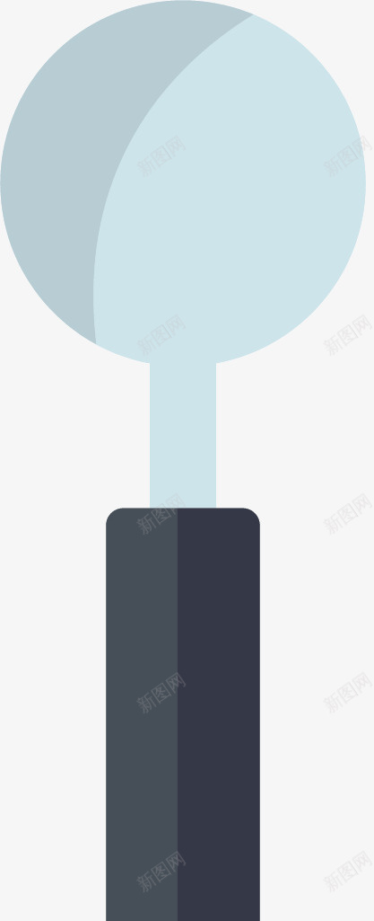 水彩蓝色勺子矢量图ai免抠素材_新图网 https://ixintu.com 创意 勺子 卡通 手绘 方便 水彩 设计 矢量图