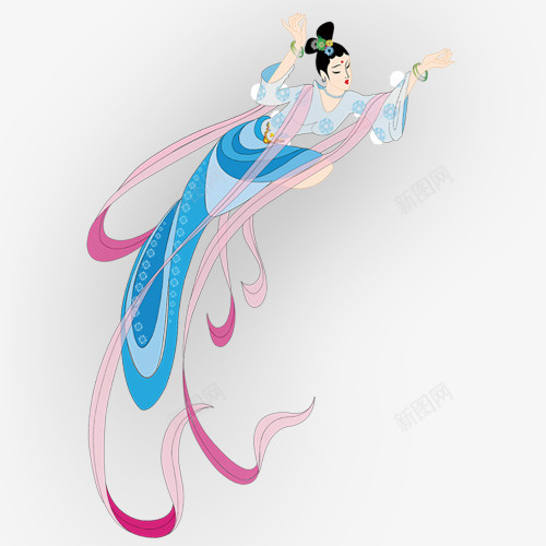 妖娆的嫦娥png免抠素材_新图网 https://ixintu.com png图形 png装饰 古典 女人 嫦娥 装饰