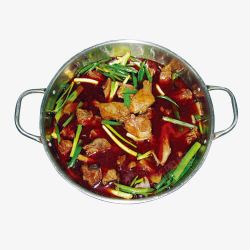 水煮红烧肉素材