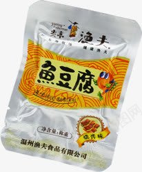 黄色鱼豆腐包装png免抠素材_新图网 https://ixintu.com 包装 设计 豆腐 黄色