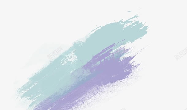 彩色笔迹png免抠素材_新图网 https://ixintu.com 书法墨汁 彩色笔迹 湖蓝 紫色