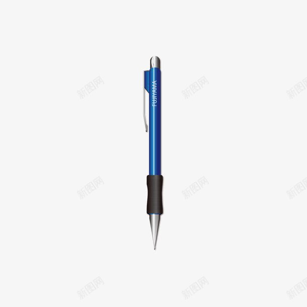蓝色的圆珠笔png免抠素材_新图网 https://ixintu.com 圆珠笔 手绘 蓝色