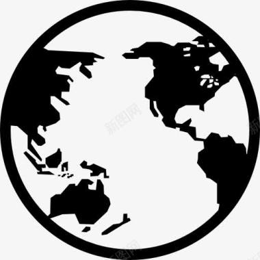 地球环球图标图标