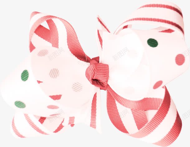 粉色漂亮蝴蝶结布条png免抠素材_新图网 https://ixintu.com 圣诞节彩带 漂亮布条 粉色布条 蝴蝶结布条