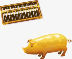 金猪虚拟货币素材