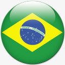 Brazil巴西世界杯旗高清图片