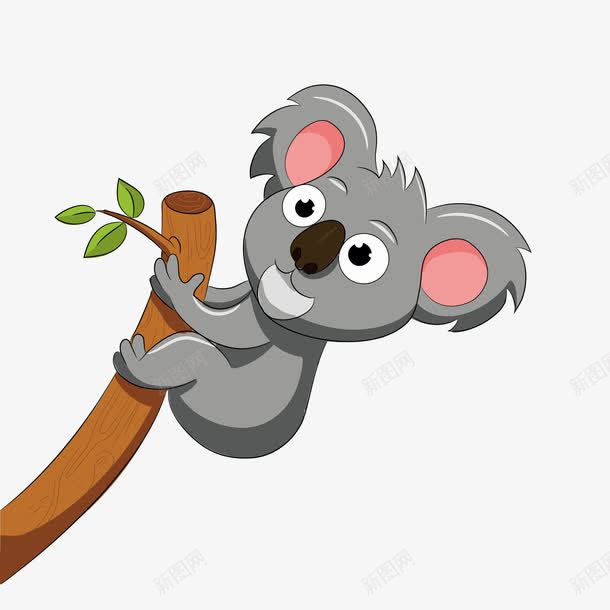 爬在树上的树懒png免抠素材_新图网 https://ixintu.com PNG免抠图下载 动物 可爱 国宝 澳大利亚 装饰