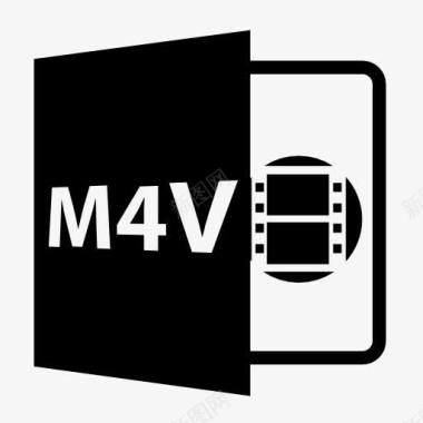 m4v格式文件图标图标