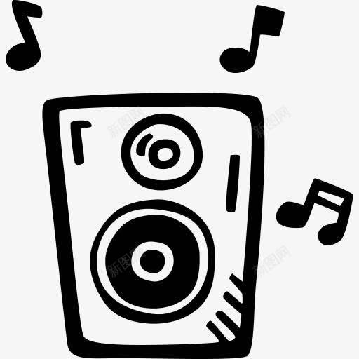 大声的音乐方声音扬声器新的一年png免抠素材_新图网 https://ixintu.com Loud music party sound speaker 声音 大声的 扬声器 方 音乐