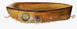 木船免抠图案一只小木船高清图片