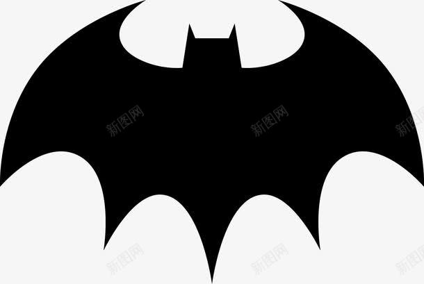 黑色蝙蝠png免抠素材_新图网 https://ixintu.com 动物 夜行 蝙蝠 黑色