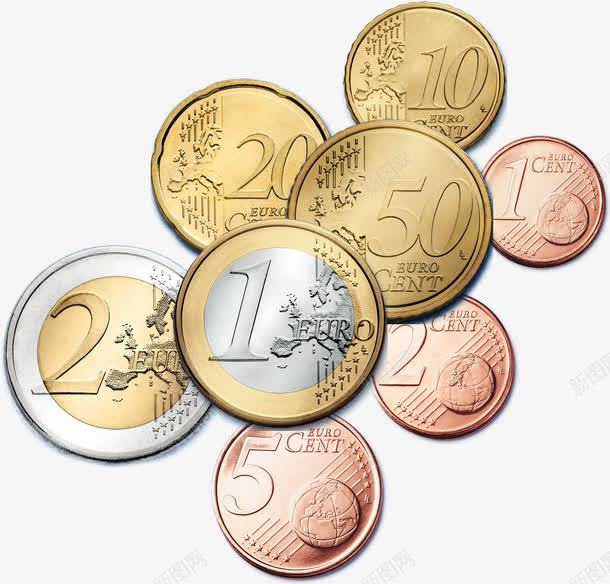 硬币png免抠素材_新图网 https://ixintu.com 外国 硬币 背景 装饰 钱