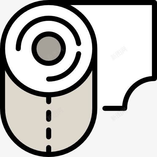 卫生纸图标png_新图网 https://ixintu.com 卫生 卫生纸 杂 浴室