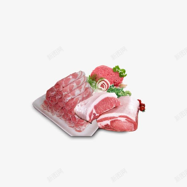 羊肉卷png免抠素材_新图网 https://ixintu.com 产品实物 猪肉 羊肉卷