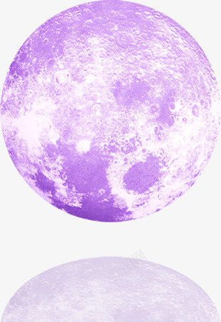 月亮psd免抠素材_新图网 https://ixintu.com 圆 月亮 紫色