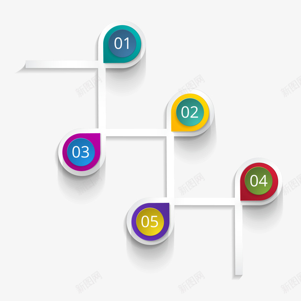 卡通酷炫编号PPT标签矢量图ai免抠素材_新图网 https://ixintu.com ppt 卡通 卡通ppt 卡通标签 标签 编号 矢量图