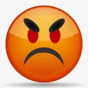 愤怒的的脸humano2图标png_新图网 https://ixintu.com angry face 愤怒的 的脸
