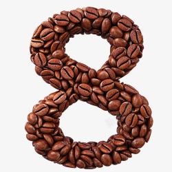 咖啡豆数字素材