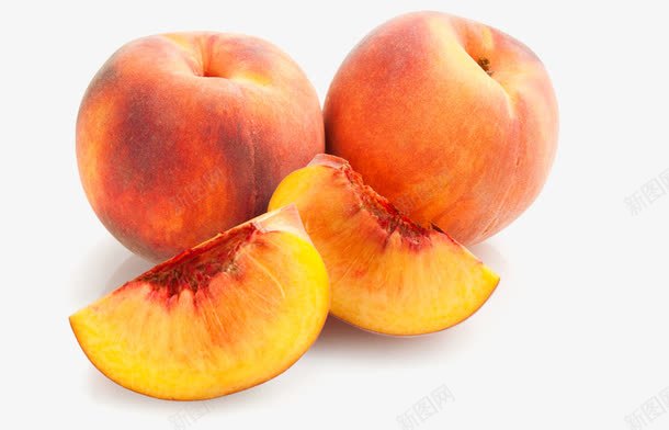 美味的新鲜水蜜桃png免抠素材_新图网 https://ixintu.com 新鲜桃子 水果果实 美味的新鲜水蜜桃
