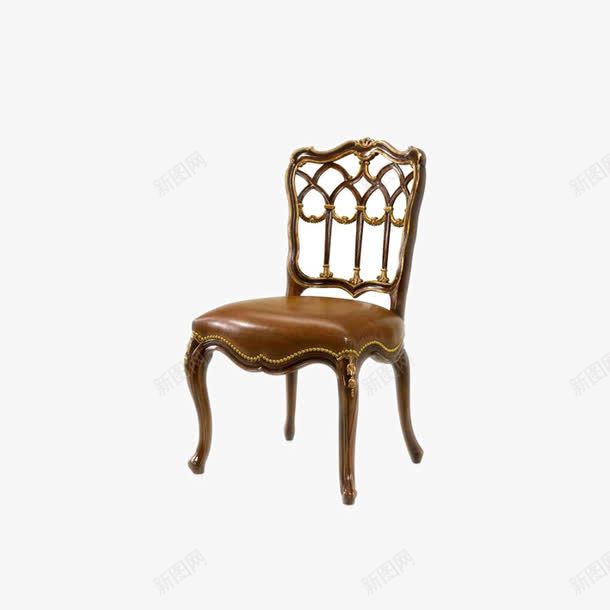 欧式木椅png免抠素材_新图网 https://ixintu.com 全木木台 古典复古吧台 家具 木椅 欧式木椅