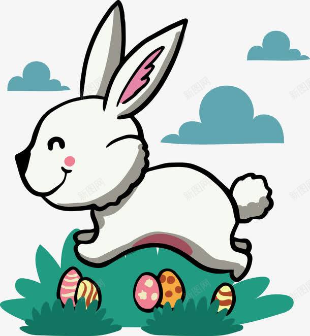 复活节小白兔png免抠素材_新图网 https://ixintu.com 动物 卡通 复活节 小白兔