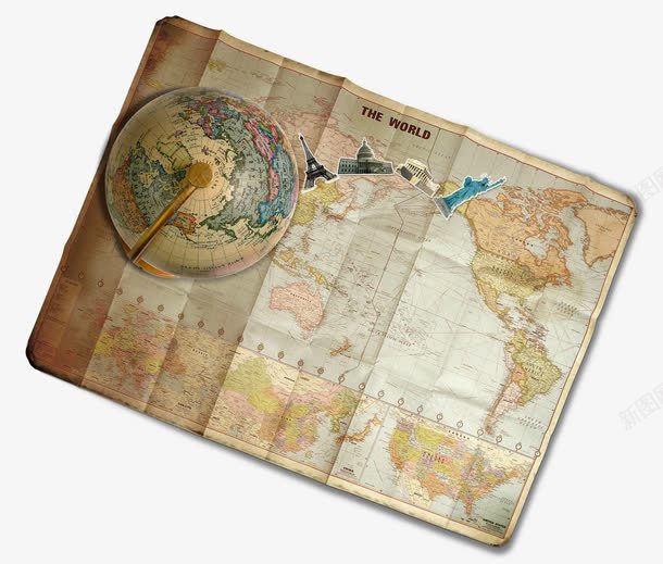 旅游图标png_新图网 https://ixintu.com 世界 世界各地 世界地图 全球 图标 地图 地图图标 地球 地球仪 地理
