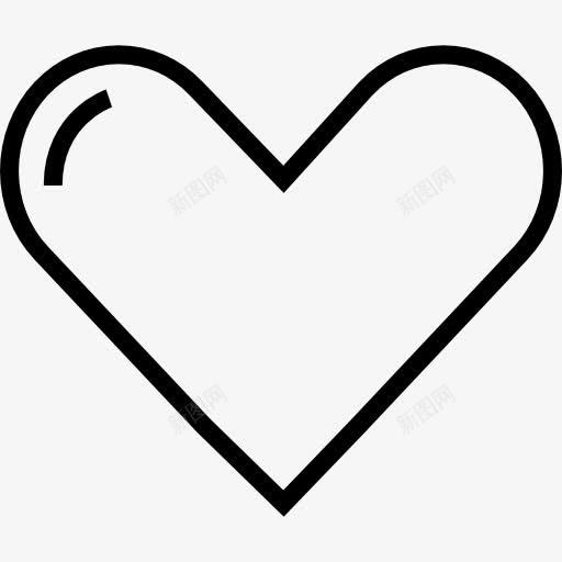 心图标png_新图网 https://ixintu.com 像情人 和平的心 形状 形状和符号 爱 爱和浪漫 界面