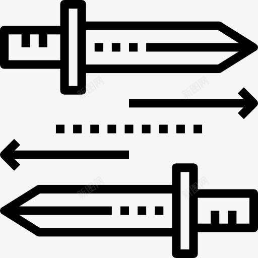 格斗游戏图标png_新图网 https://ixintu.com 休闲 剑 多媒体 战斗游戏 武器 游戏