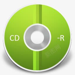 绿色CDR光盘png免抠素材_新图网 https://ixintu.com cd 光盘 绿色