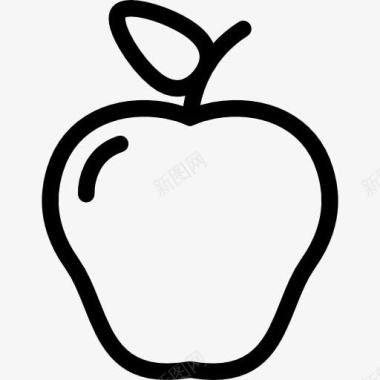 苹果叶图标图标