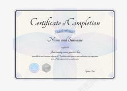 certificate素材