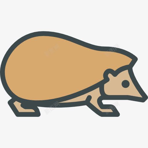刺猬图标png_新图网 https://ixintu.com 刺猬 动物 动物园 动物王国 野生动物