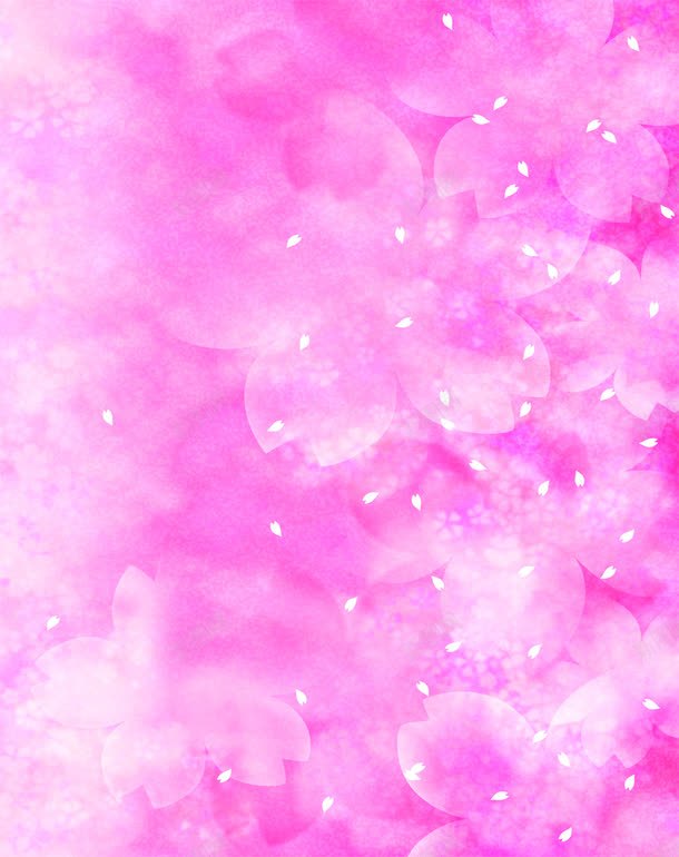 粉色唯美花朵装饰背景png免抠素材_新图网 https://ixintu.com 粉色 背景 花朵 装饰