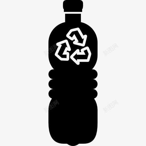 回收瓶图标png_新图网 https://ixintu.com 回收 工具和用具 循环 水 瓶 饮料