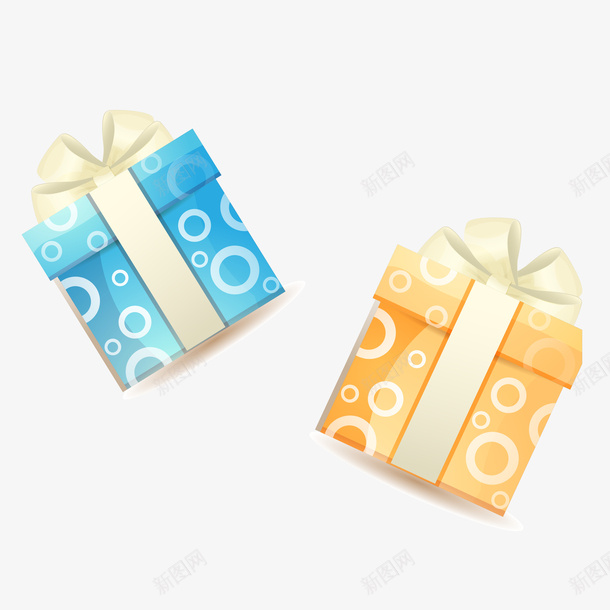 可爱礼物盒png免抠素材_新图网 https://ixintu.com 礼物盒 节日素材