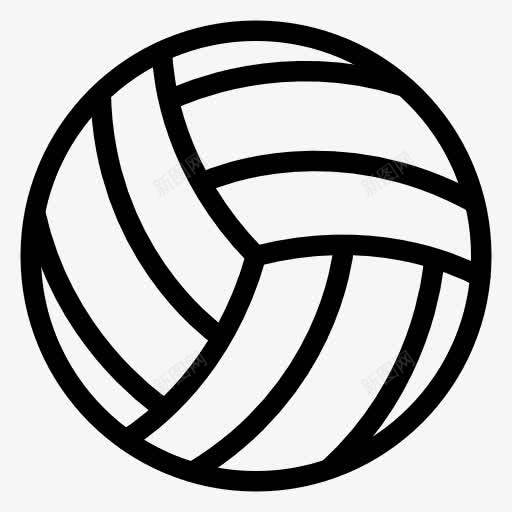 排球iOS7Sporticons图标png_新图网 https://ixintu.com volleyball 排球