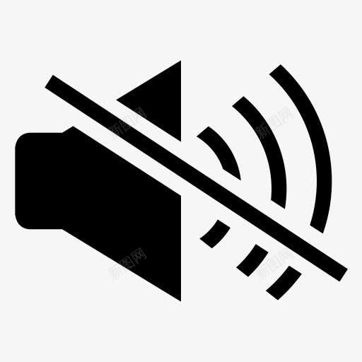 音频装置扬声器静音声音扬声器体图标png_新图网 https://ixintu.com Audio device loudspeaker mute sound speaker volume 体积 声音 扬声器 装置 静音 音频